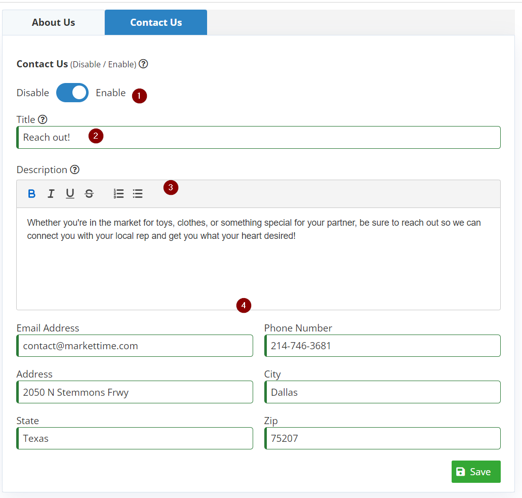 Managing your B2B site (Advanced) MarketTime Support Center