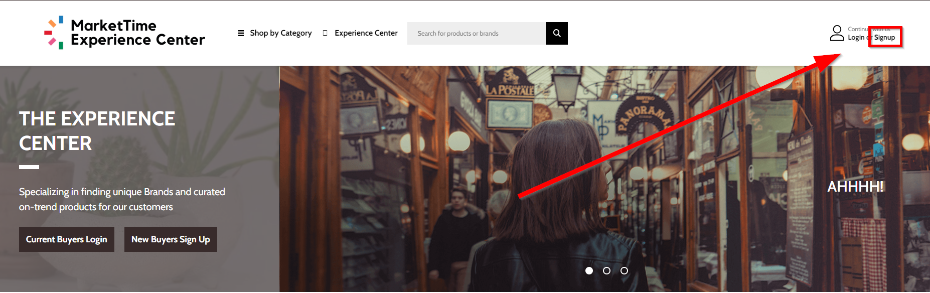 Inviting Customers to your B2B site MarketTime Support Center